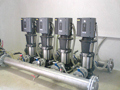 Automatic pressure stations