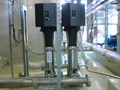 Automatic pressure stations